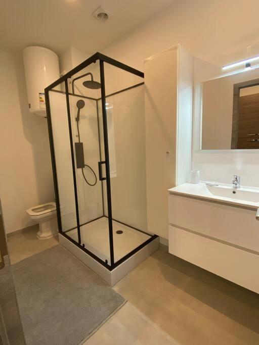 1-E Superbe Appartement Lumineux Charleroi Kültér fotó